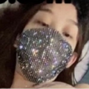 网红美少女黑色睡衣神器