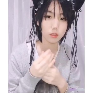 奇妙独家高跟鞋配狐狸尾巴，FL姬韵韵露脸设计
