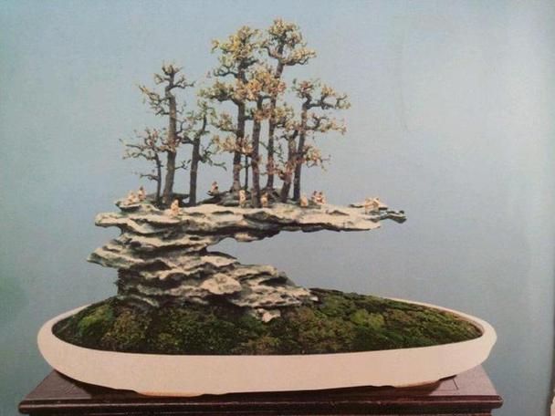 山水盆景制作图解