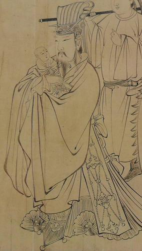 传承经典古籍:高清扫描送子天王图