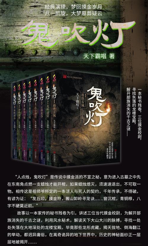 神秘探险：天下霸唱、鬼吹灯、贼猫、迷踪之国