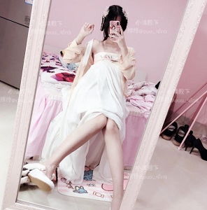 《虎牙新晋人气妹子主播Cosplay系列，古典美人浮力姬小清殿下散播视频合集》