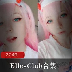 EllesClub:P站人气网红洋妞二次元动漫海内外野性身材烈焰红唇资源27.4G