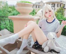 猫君君MaoJun蕾姆清凉一夏贞德阿米娅妹子cos写真7.5G