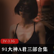 游戏主播A君暗恋C真人见面三部合集[3V-3.3G]