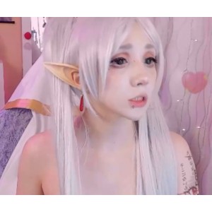 yourcutewaifu芙莉莲cos视频2小时1V+4G，自行打包分享至百度盘